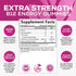 B12 Energy Gummy, Extra Strength 3000 mcg Vitamin B 12, B-12 Energy Metabolism & Immune System Support, Chewable Supplement for Adults & Kids, Caf...
