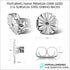 NANA Jewels Asscher Cut 14K Solid Gold Posts & Sterling Silver Simulated Diamond Stud Earrings 0.75 to 4.00ctw CZ...