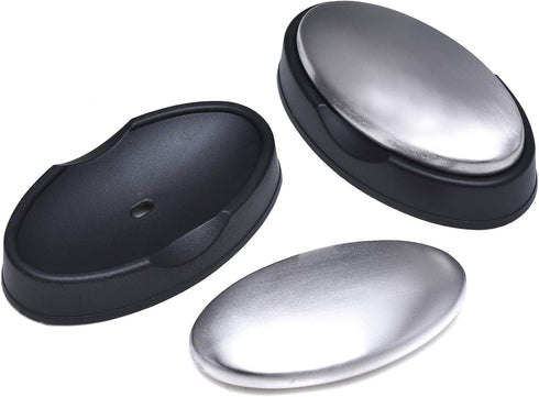 TDOCK 2 Pack Stainless Steel Soap Bar Magic Hand Odor Absorber Remover...