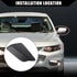No.84026841 Car Rearview Mirror Cover Cap for Chevy Malibu 2016-2017 / Driver Left Side Rearview Mirror Housing/Plastic / 1 Pcs Matte Black...