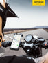 Lamicall Motorcycle Phone Mount, Bike Phone Holder - Upgrade Quick Install Handlebar Clip for Bicycle Scooter, Cell Phone Clamp for iPhone 15 Pro ...