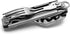 Camping Utensils - 4 In 1 Stainless Steel, Safety Locking Camping Accessories with Durable Sheath - Compact Multi Tool For Camping With Knive, Spo...