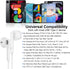 USB C Earbuds Wired Headphones for iPhone 15 Plus Samsung S24 S23 S22 A55 A54, USB Type C Earbuds with Micriphone Hi-fi DAC Volume Control for iPa...