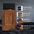Dinghao RFID Blocking Slim Money Clip Aluminum Wallet Automatic Pop-up Card Case...