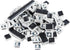 Glorious Aura V1 (Black) Pudding Keycaps - Double Shot PBT Translucent for Mechanical Keyboards, 104 Key Set, TKL, Compact Compatible, English (US...