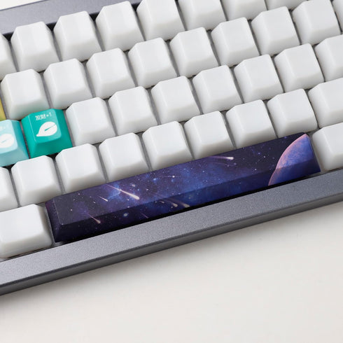 YMDK Anime PBT Five Sides Over Dye Sub 6.25u Spacebar Keycaps Cherry Profile for Standard Cherry MX Mechanical Gaming Keyboard (Kit 7)...