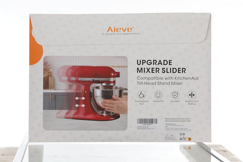 Aieve Upgrade Mixer Slider Board Compatible with KitchenAid 4.5-5 QT Tilt-Head Stand Mixer, Black...