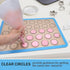 STATINT Silicone baking Mat, Non-Stick Food Safe Set of 2 Half Sheet Reusable Heat Resistant Liner for Macarons, Cookies, Pastries, Bread, Meat,16...