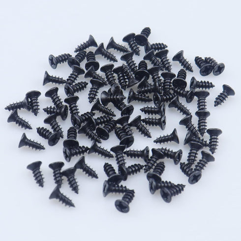 Picture Frame Turn Button Fasteners Set - 100 Pieces Picture Frame Hardware Backing Clips Photo Frame Hardware Clips with 100 Pieces Screws for Cr...