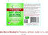 Bed Bug & Mite Extra Strength 3oz Travel Spray by Hygea Natural –TSA approved - New Formula 66% Stronger- Stain & Scent Free Treatment – Natural F...