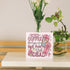 Funny Coffee Signs, Trendy Pink Iced Coffee Brings Me Back from the Dead for Home Kitchen Coffee Bar Station Nook Desk Shelf Table Decor, Pink Cof...