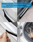 4Pcs Hard bristle crevice cleaning brush, 13.2?/ 9? Crevice Cleaning Brush, Multifunctional gaps cleaning brushes for Household Use Kitchen Bathro...