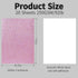 20 Sheets Pink Glitter Cardstock 8.5 x 11 Inches, Heavyweight 250gsm Premium Sparkling Card Stock Paper for Card Making DIY Craft Party Decoration...