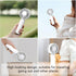 Mini Handheld Fan, 3 Speed Personal Mini Fan, Portable Battery Fan, USB Rechargeable Makeup Eyelash Fan, Suitable for Fashionable Women Traveling ...