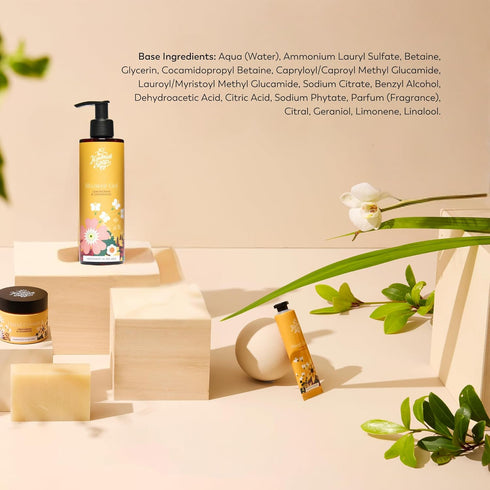 The Handmade Soap Company Shower Gel, Lemongrass & Cedarwood Body Wash, Liquid Bath Soap, Moisturizing Body Wash, Cruelty Free & Vegan Shower Gel,...