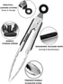 Anaeat 7" Mini Cooking Tong Stainless Steel - Sturdy Coiled Spring Locking Kitchen Food Tong with Non-Slip Silicone Grip for Serving, Cooking, Bak...