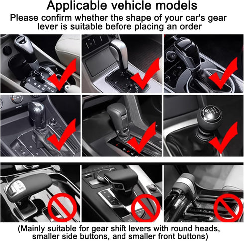 Car Gear Shift Knob Hoodie, Mini Vehicle Gear Shifter Stick Cover, Cute Funny Automoive Interior Gear Lever Protecttor Decoration Accessories, Uni...