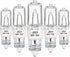 JDE11 75W 120V Halogen Bulb T4 Mini Candelabra Base Warm White 2800K Dimmable JD E11 Bulbs(Pack of 5)...