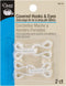 Dritz Covered Hooks & Eyes, Extra Large, 2 Set, White...