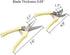 2Pcs Gardening, Flowers, Branches, Trimming Scissors, Stainless Steel Blade Scissors (Ivory White)...