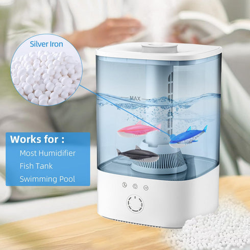 6pcs Shark Humidifier Cleaner Shark Fish Tank Cleaner for Drop, Droplet, Adorable, Warm & Cool Mist Humidifiers, Fish Tank...