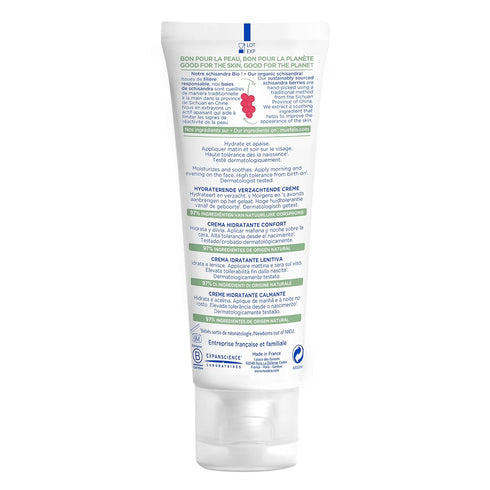 Mustela Baby Soothing Moisturizing Cream - Face Moisturizer for Very Sensitive Skin - with Natural Avocado & Schizandra Berry - Fragrance-Free - 1...