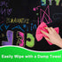 Chalk Markers for Blackboard - Chalkboard Markers, Fine Tip Wet Erase Markers, Liquid Chlak Pens for Chalk board, First & Last Day of School Board...