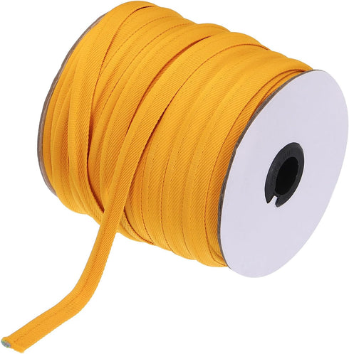MECCANIXITY Piping Cord Trim 65 Yards 1/2 Inch Piping Tape for Sewing DIY Crafting Fabric Edge Trim Yellow...
