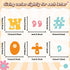 260pcs Groovy Bulletin Board Letters for Classroom 4” Letters Combo Pack Set Retro Hippie Classroom Decorations Boho Daisy Alphabet Numbers Symbol...