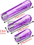 Shift Knob Stick Crystal Transparent Bubble Purple Throw Gear Shifter 15cm...