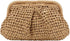 Straw Clutch Purse for Women Cloud Dumpling Pouch Beach Crossbody Shoulder Bag Summer Beach Clutch Woven Handbag...