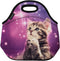 Wrapables Insulated Neoprene Lunch Bag, Cute Kitty...