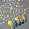 5D Summer Nail Art Stickers, 5D Embossed Ocean Nail Decals Seashell Starfish Whelks Ocean Summer Nail Art Supplies Luxurious Summer Nail Design fo...