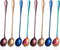 8 Pieces Long Handle Tea Spoon Stainless Steel Coffee Mixing Spoons Teaspoon for Mixing, Cocktail Stirring, Coffee, Milkshake, Cold Drink, 7.48 In...