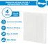 iSingo Humidifier Wicking HFT600 Filter T for Honeywell Hev615 Hev620 Humidifier, Compatible with Honeywell HFT600 Humidifier Filter T Compare to ...