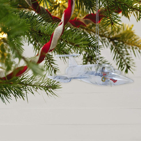 Hallmark Keepsake Christmas Ornament 2019 Year Dated DC Comics Wonder Woman Invisible Jet,...