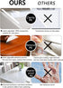 Clear Contact Paper Kitchen Backsplash Oil-proof Stickers Self-adhesive Shatter-proof Window Film Countertop Protector Sticker 2Mil Tabletop Stick...