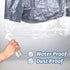 Prasacco 15 Packs Plastic Dry Cleaner Bags, 60x90CM/24x36Inch Clear Dry Cleaners Dust-Proof Bags for Clothes Garment Bags Clothing Protector Cover...