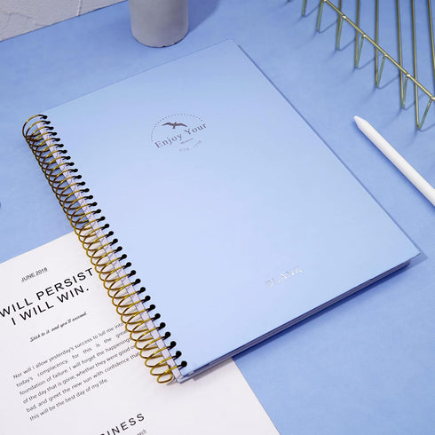 FLYING EAGLE Blank Paper Spiral notebook Journal 8.5 x 11 Blank Large Spiral Notebook 210 Pages Hardcover Spiral Notebook Sketchbook Sketch Book f...