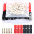20 Pair 45AMP Quick Disconnect Power Terminals Connectors, Red Black Quick Connect Battery Connector Modular Power Connectors Set...
