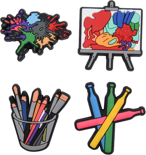 Lot of 30, 50, 100pcs Kid's Lovely Cartoon Shoe Charms Men Women Shoes Decoration for Boys Girls Birthday Gifts...