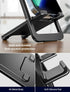 JSAUX Cell Phone Stand Foldable Aluminum Adjustable Phone Holder for Desk Black......
