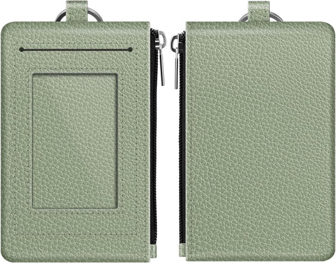 Fintie Zip ID Case Card Holder, Slim Coin Purse Wallet RFID Blocking Change Pouch with Key Chain...