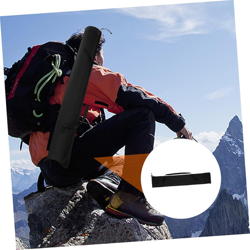 Hiking Pole Bag 2pcs Storage Tote Climbing Stick Bag Hiking Accessories Hiking Pole Holders Storage Bag Carrying Bag Hiking Poles Holder Trekking ...