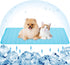 Pet Cooling Bed Mats Dog Cooling Mat Washable Comfort Breathable for Dogs and Cats Indoor Outdoor, Keep Cool Ice Silk Sleeping Mat for Summer Hot ...