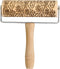 Mrs. Anderson’s Baking Mini Embossing Rolling Pin, Floral Scroll Design, Poplar Wood and Chrome-Plated Iron...