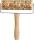 Mrs. Anderson’s Baking Mini Embossing Rolling Pin, Floral Scroll Design, Poplar Wood and Chrome-Plated Iron...