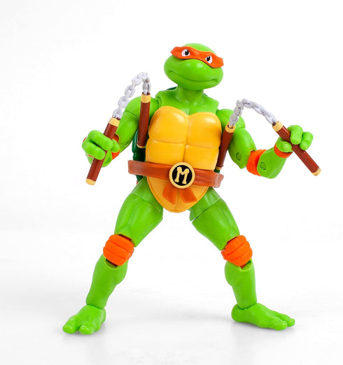 The Loyal Subjects Teenage Mutant Ninja Turtles Michelangelo BST AXN 5-inch Action Figure...