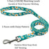 Dog Collar and Leash Set, Cute Daisy Pattern, Polyester Material, 5ft Leash, for Puppy Dogs.(Extra Small,Green Daisy)...
