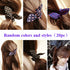 AKOAK 20 Pcs Per Pack Lovely Baby Girl's Rabbit Ear Hair Tie Bands Polka Dot Leopard Trip Ponytail Holder...